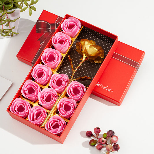 12朵香皂玫瑰花禮盒 #C10