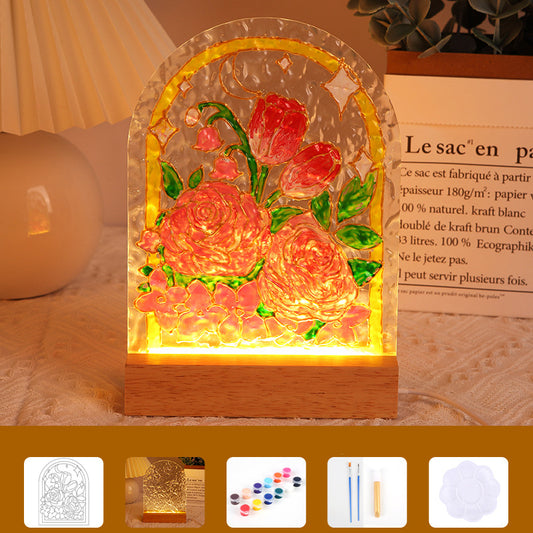 DIY水波紋小夜燈材料包 #C05