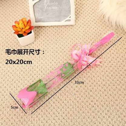 玫瑰花毛巾花束 #C13