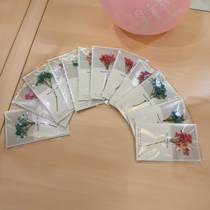 立體真花心意卡 #C06