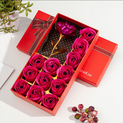 12朵香皂玫瑰花禮盒 #C10